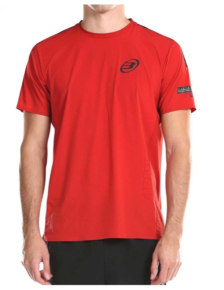 Camiseta Bullpadel Odeon Paprica | Ofertas de pádel